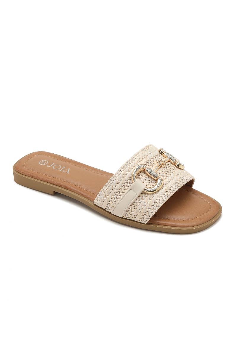 Sandales LUNA STRASS beige