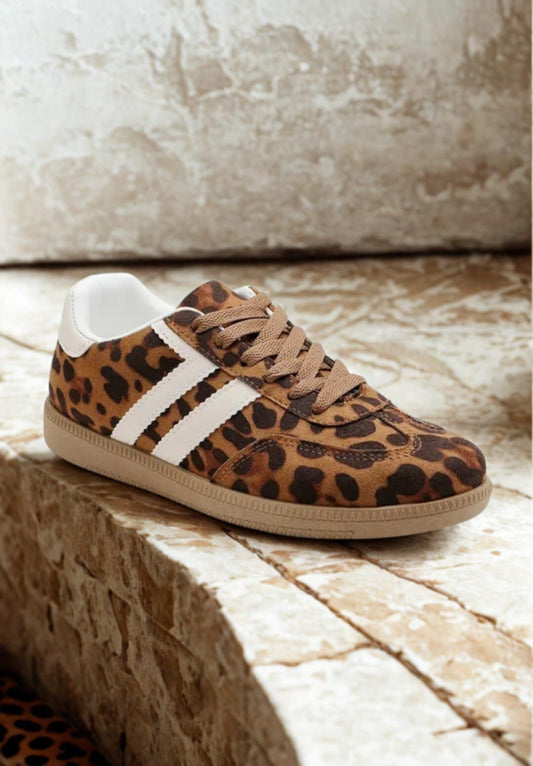 Sneakers "Wild Touch" – Imprimé Léopard