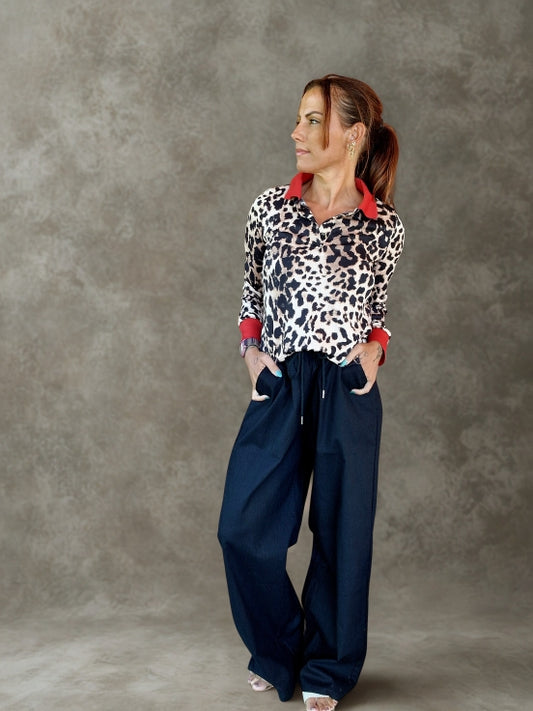 Pantalon LINA – Fluide & léger en coton