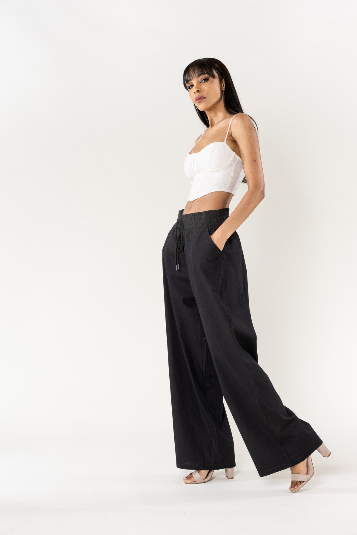 Pantalon LINA – Fluide & léger en coton